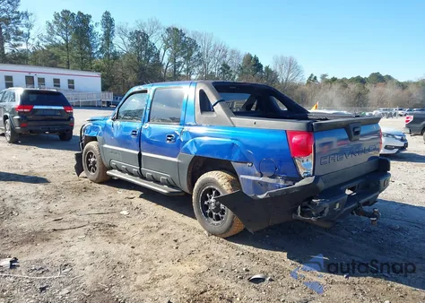 2002 Chevrolet Avalanche 1500 z USA, uszkodzony, nr VIN 3GNEK13T02G149090